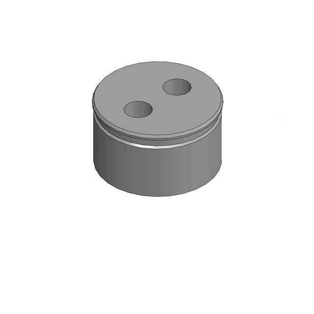 B02130P11 MP WIRE SEAL, 2 HOLE, WIRE RANGE