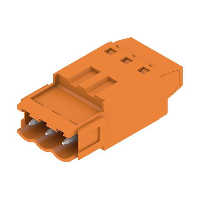 1611720000 TERM BLOCK PLUG 3POS STR 5.08MM