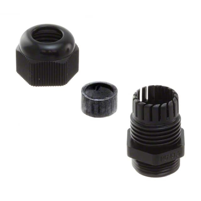 CG-PG29-1-BK CABLE GLAND 12-20MM PG29 NYLON