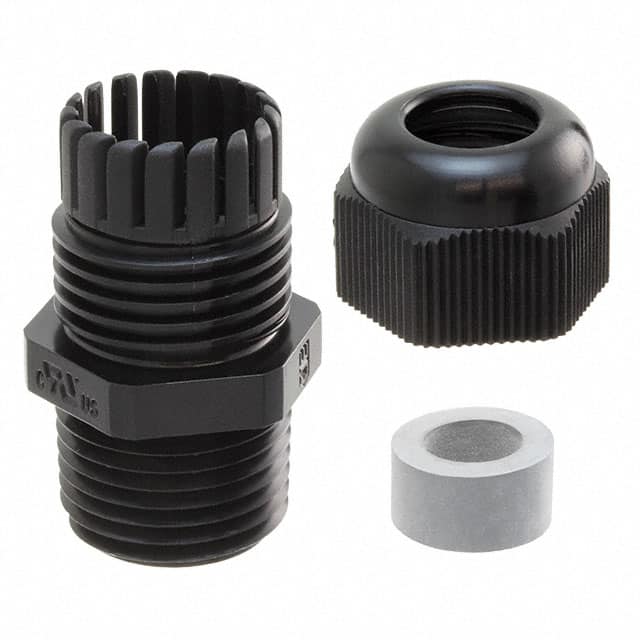 CG-M25-1-BK CABLE GLAND 8-17MM M25 NYLON