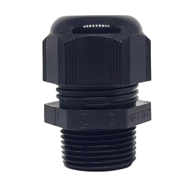 PNB-1/2RC CABLE GLAND 7-12MM 1/2NPT POLY