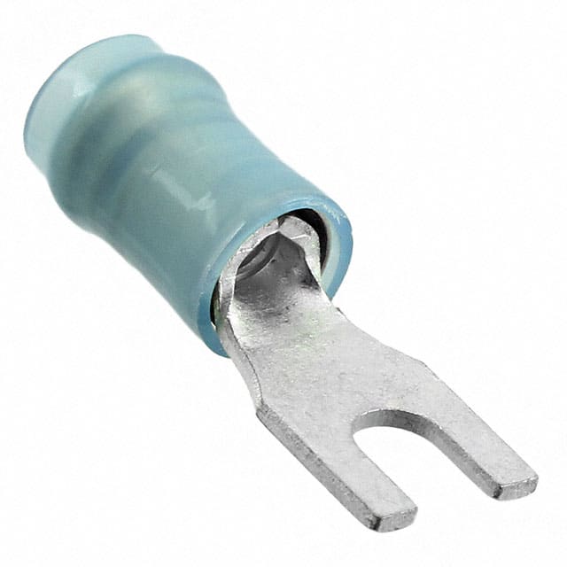 130527 CONN SPADE TERM 14-16AWG #4 BLU
