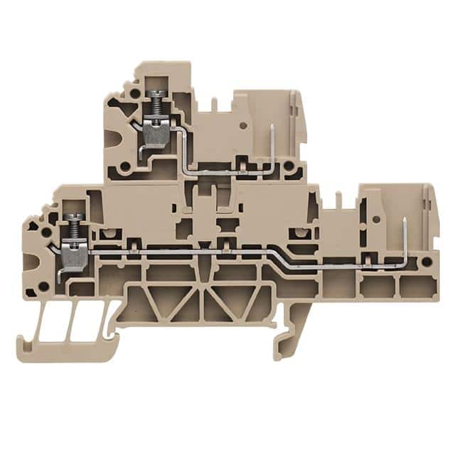 1305290000 TERM BLK PLUG 4POS 5.1MM BEIGE