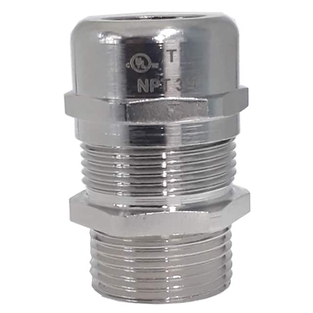 MNS-1/2 CABLE GLAND 6-12MM 1/2NPT BRASS
