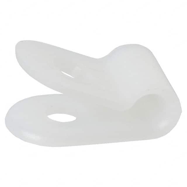 7620 CBL CLAMP P-TYPE WHITE FASTENER
