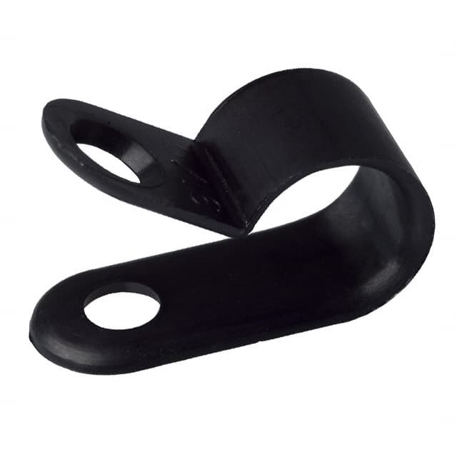 N-5-BK CBL CLAMP P-TYPE BLACK FASTENER