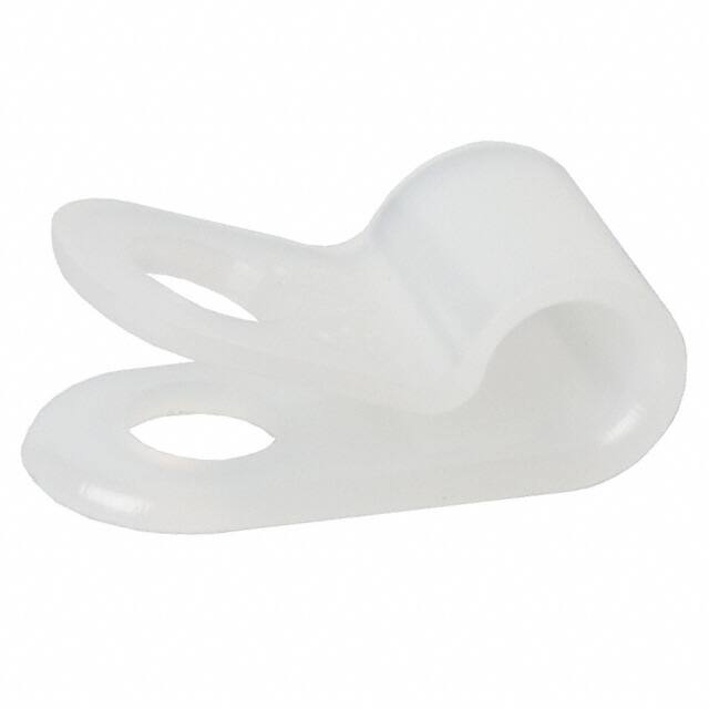 7623 CBL CLAMP P-TYPE WHITE FASTENER