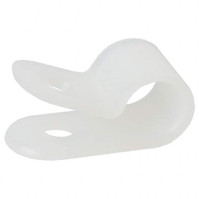 7624 CBL CLAMP P-TYPE WHITE FASTENER