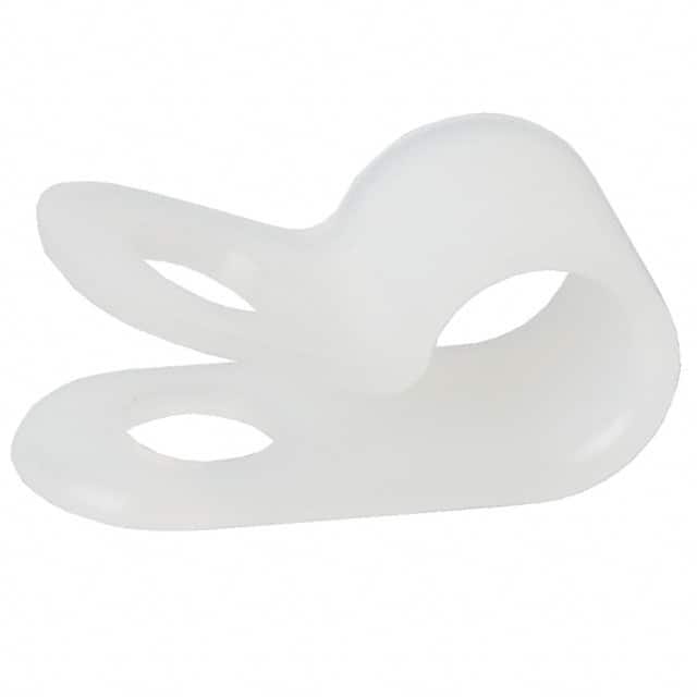 7625 CBL CLAMP P-TYPE WHITE FASTENER