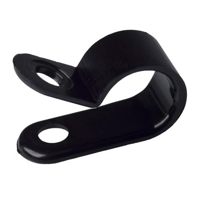 N-6-BK CBL CLAMP P-TYPE BLACK FASTENER