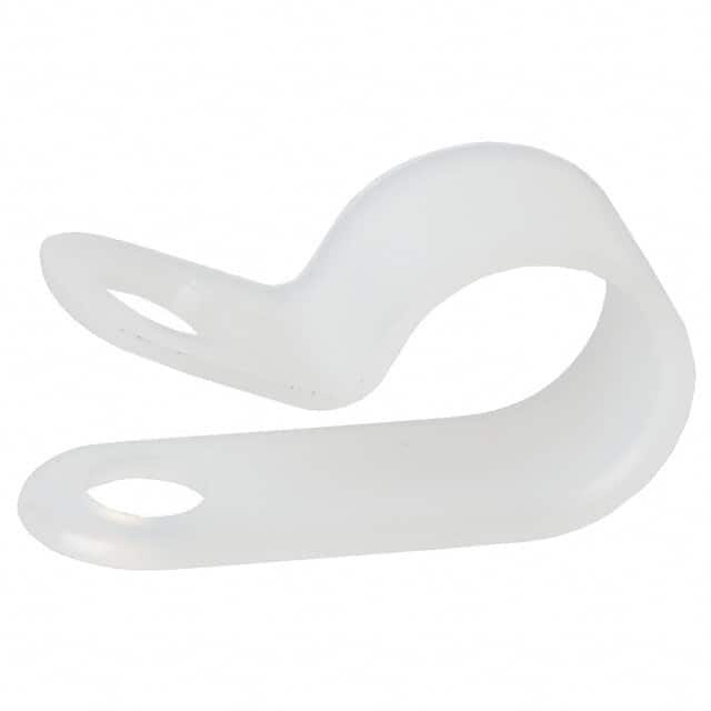 7629 CBL CLAMP P-TYPE WHITE FASTENER