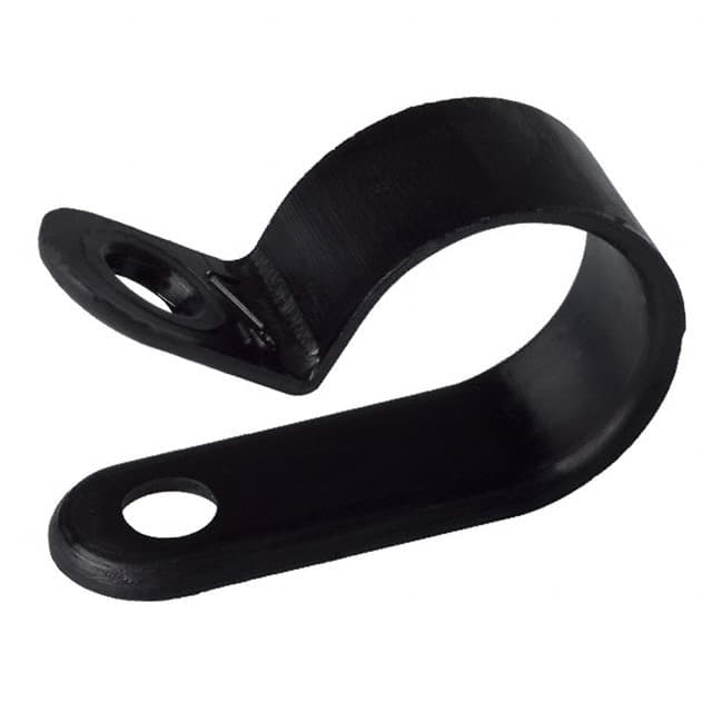N-8-BK CBL CLAMP P-TYPE BLACK FASTENER