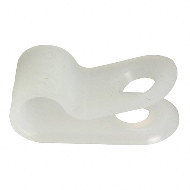 CCS19-S8-C CBL CLIP P-TYPE NATURAL FASTENER