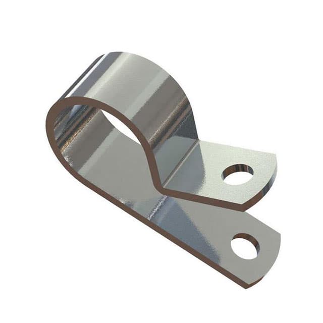 AL5A CBL CLAMP P-TYPE SILVER FASTENER