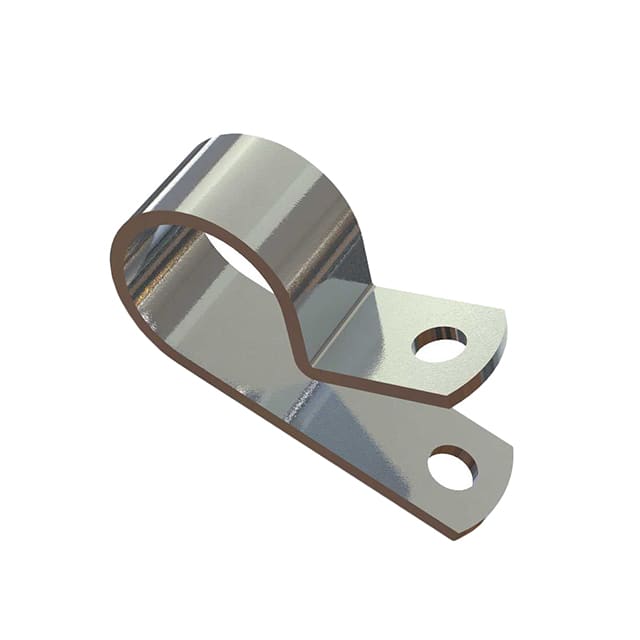 AL6A CBL CLAMP P-TYPE SILVER FASTENER
