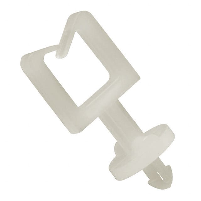 SMWS-1-19 CBL CLIP WIRE SADDLE NAT PUSH IN