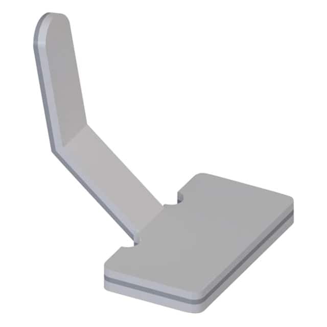 PFC-25M CBL CLIP BENDABLE GRAY ADHESIVE