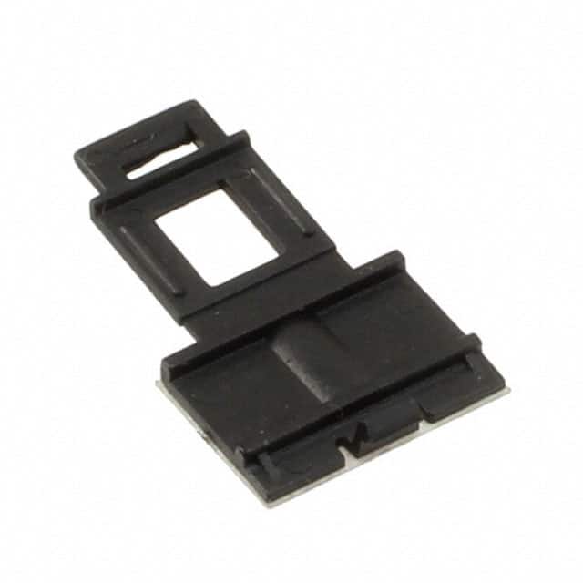 MCC-1-01A-BK CBL CLIP FLAT BLACK ADHESIVE
