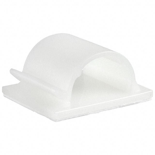 RB14L4 CBL CLIP C-TYPE NATURAL ADHESIVE