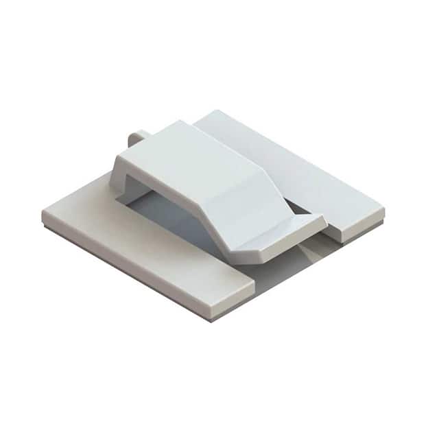 CFCCS-8-01A CBL CLIP FLAT C-TYPE NAT ADH