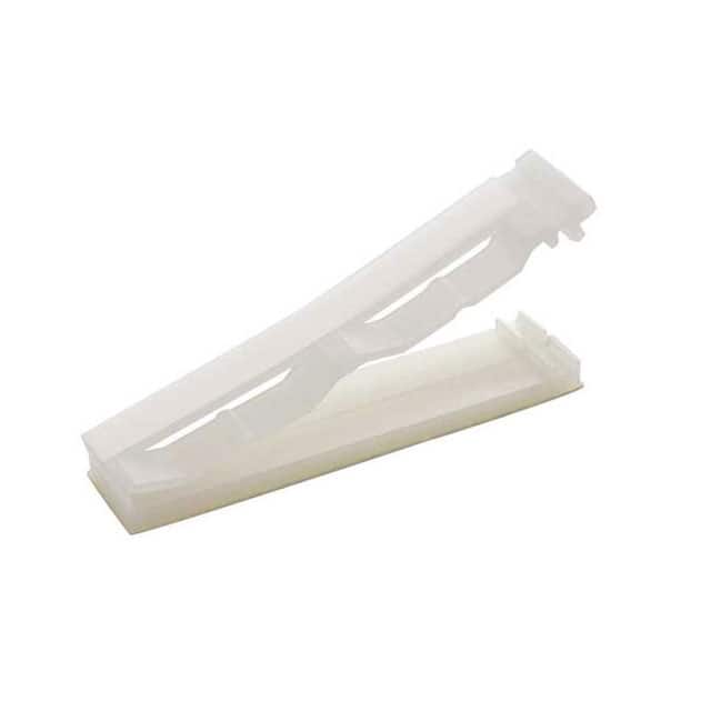 TFCM-25S CBL CLIP FLAT NATURAL ADHESIVE