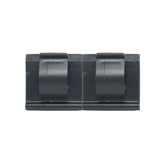 ACC38-A-C20 CBL CLIP C-TYPE STRIP BLACK ADH