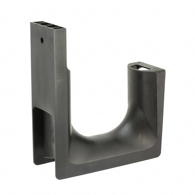 JP4W-X20 CBL SPRT J-HOOK BLACK WALL MNT