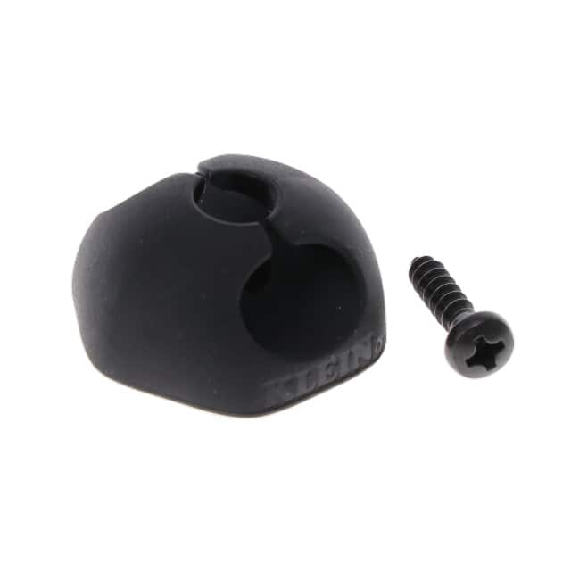 450-400 CBL CLIP BLACK ADHESIVE