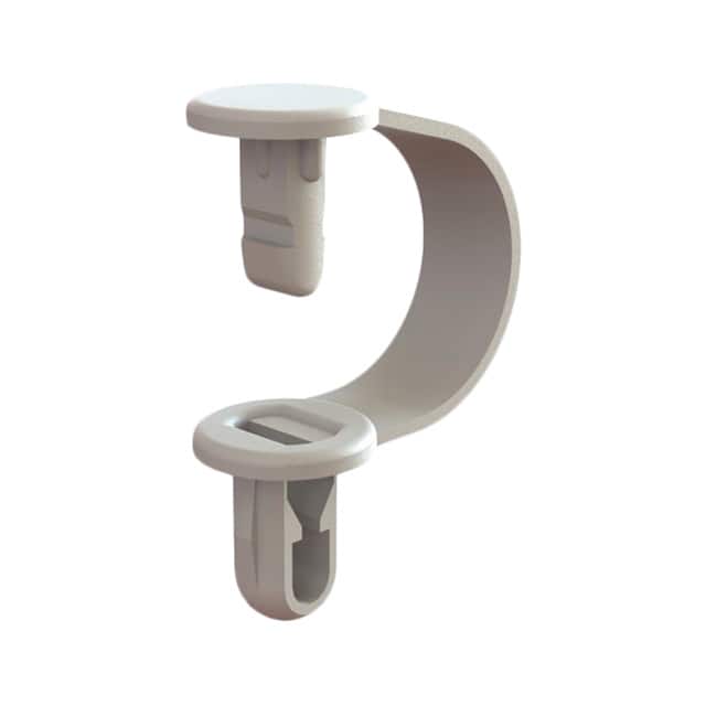 CH-1-10 CBL CLIP BENDABLE NAT PUSH IN