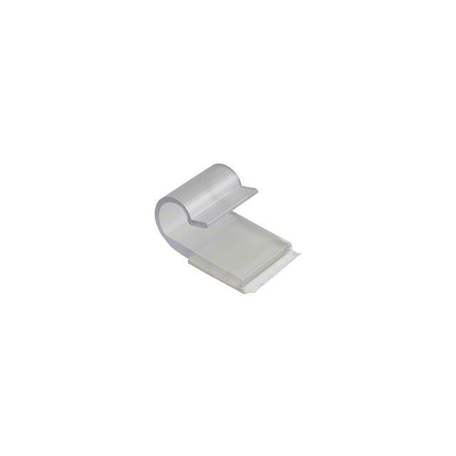 MKKJ-2-RT CBL CLIP J-TYPE CLEAR ADHESIVE