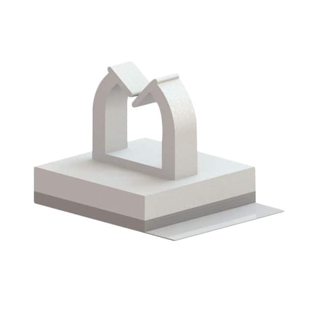 MWSEB-1-19A-RT CBL CLIP WIRE SADDLE NATURAL ADH
