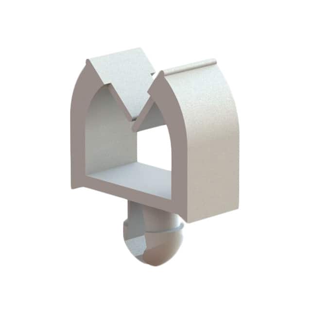 MWSET2-1-19 CBL CLIP WIRE SADDLE NAT PUSH IN