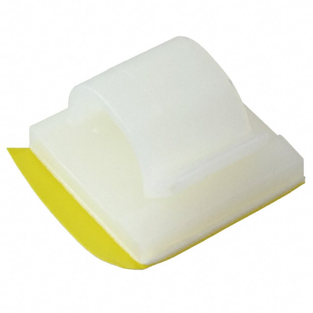 MWCK-460-01A4 CBL CLIP C-TYPE NATURAL ADHESIVE