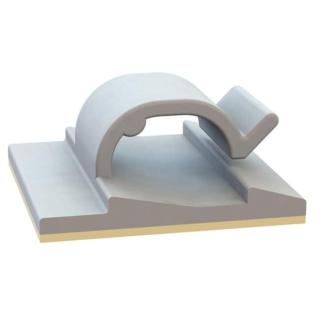22AWC00281 CBL CLIP C-TYPE NATURAL ADHESIVE