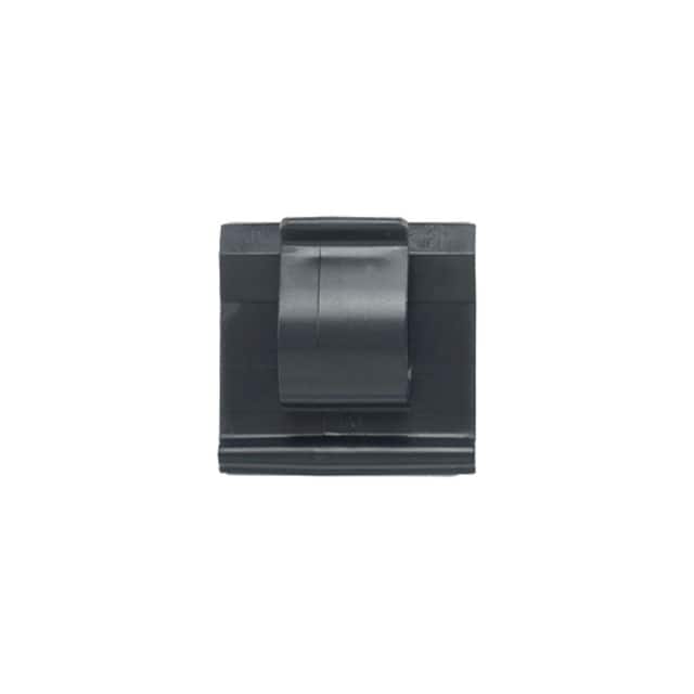 ACC19-A-C20 CBL CLIP C-TYPE BLACK ADHESIVE