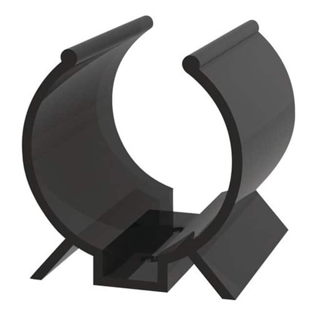 V-1011 CBL CLIP U-TYPE BLACK FASTENER