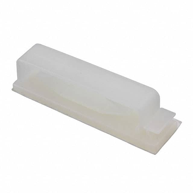 TFCC-30-01 CBL CLIP FLAT NATURAL ADHESIVE