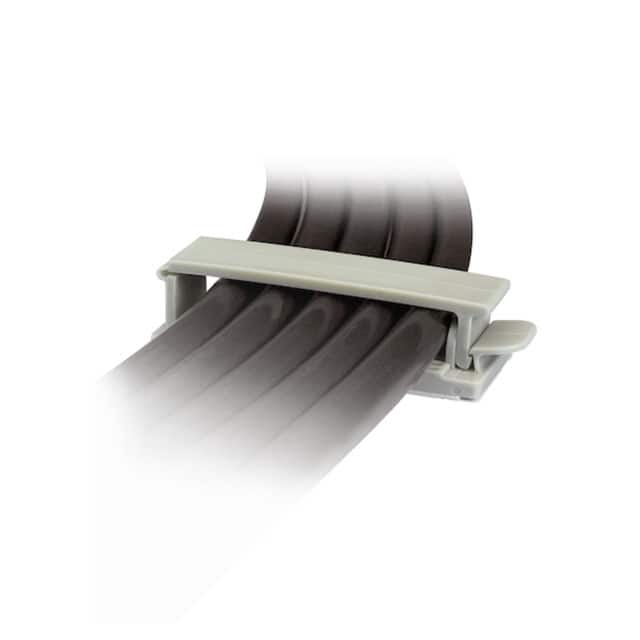 CH105-A-C14 CBL CLIP WIRE SADDLE GRAY ADH