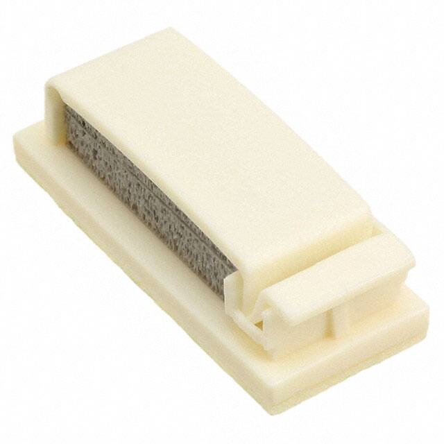 FCWSF-30-19 CBL CLIP FLAT NATURAL ADHESIVE