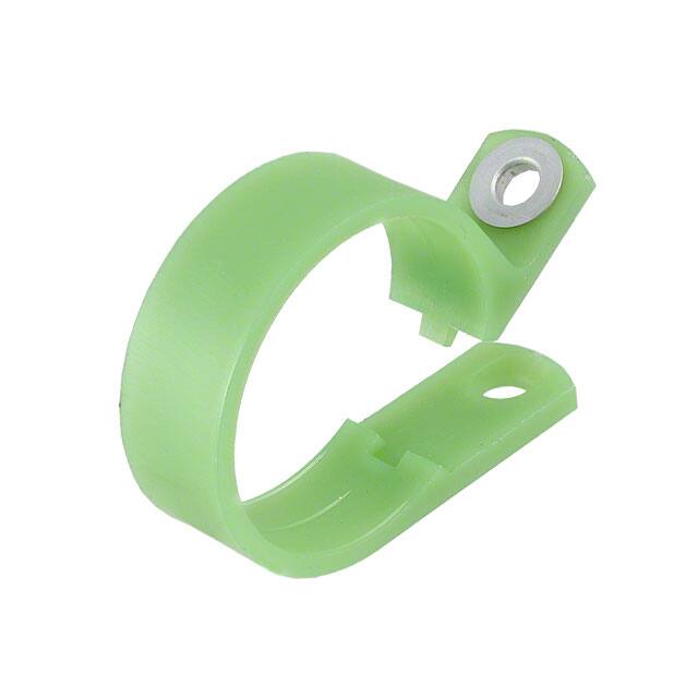 NM-20-R20 CBL CLAMP P-TYPE GREEN FASTENER