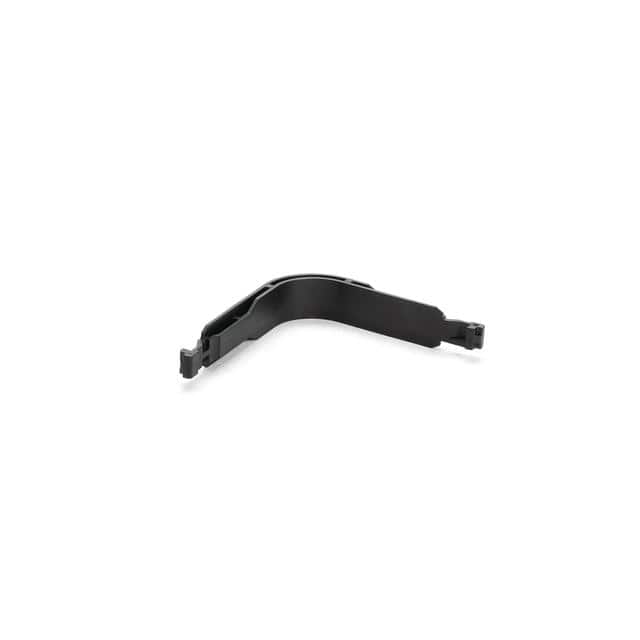 151-01249 CBL CLIP CONN 90DEG BLK W/BRKT