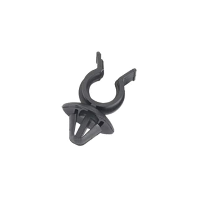 CTH62U17-C30 CBL CLIP U-TYPE BLACK ARROWHEAD