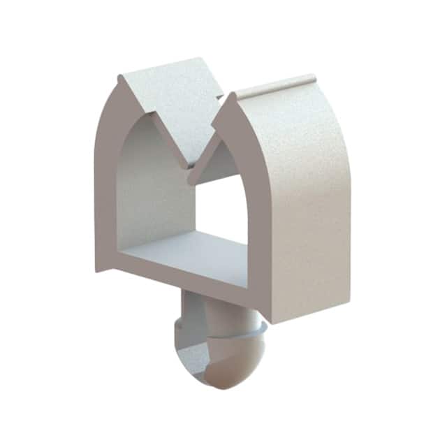 MWSET1-1-1-19 CBL CLIP WIRE SADDLE NAT PUSH IN