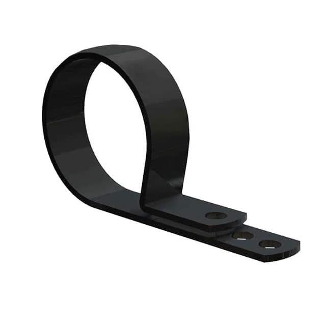 N-32B-BK CBL CLAMP P-TYPE BLACK FASTENER