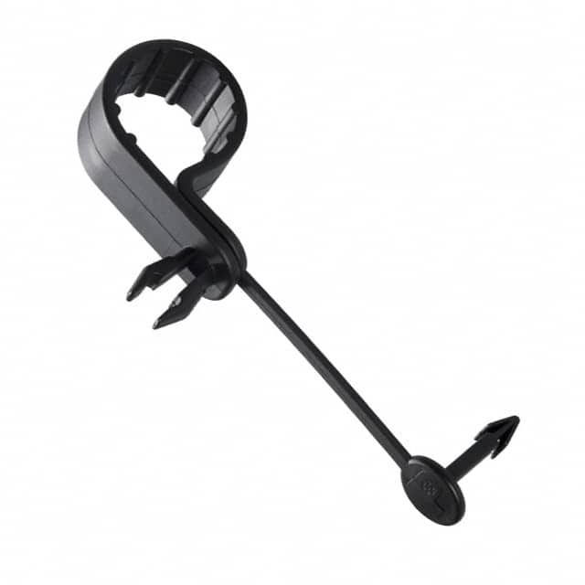 PC075-H25D-D0 CBL CLAMP P-TYPE BLACK PUSH IN