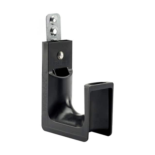 JP2WP2B-L20 CBL SPRT J-HOOK BLACK WALL MNT