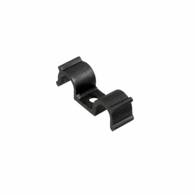 DHURCS-4-01BK CBL CLIP U-TYPE BLACK FASTENER