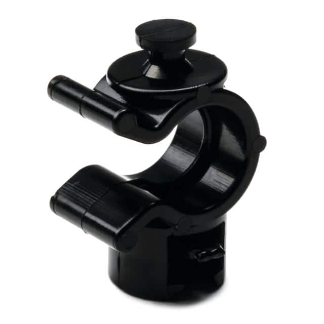 161-64002 CBL CLIP U-TYPE BLK PUSH IN 50PK