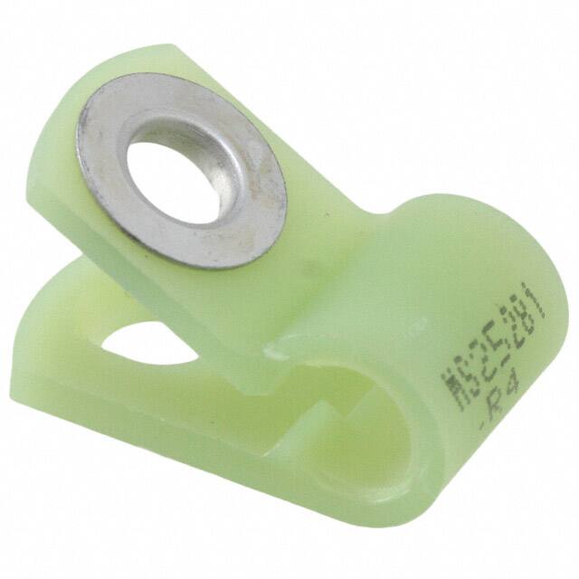 NM-4-R4 CBL CLAMP P-TYPE GREEN FASTENER