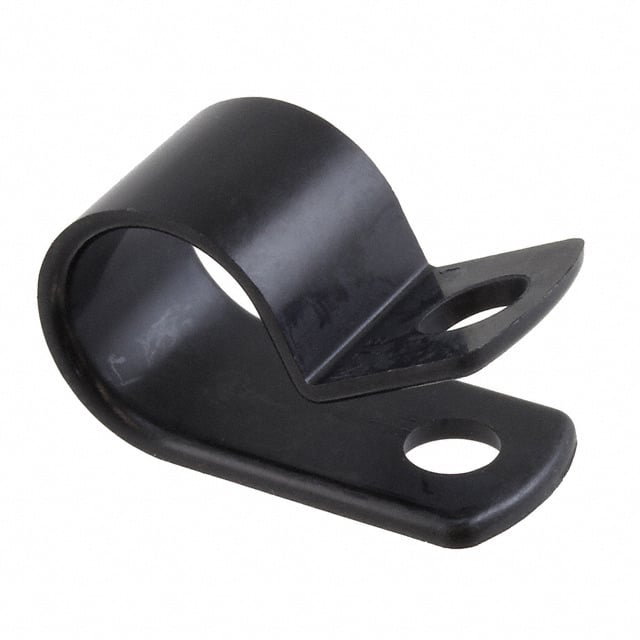 N-7B-BK CBL CLAMP P-TYPE BLACK FASTENER